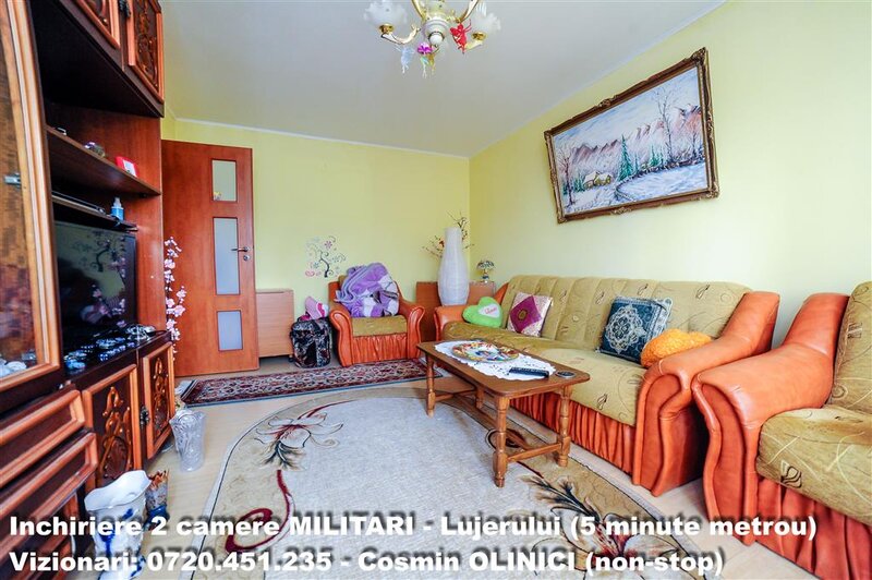 Militari, Lujerului, 5 min. metrou,